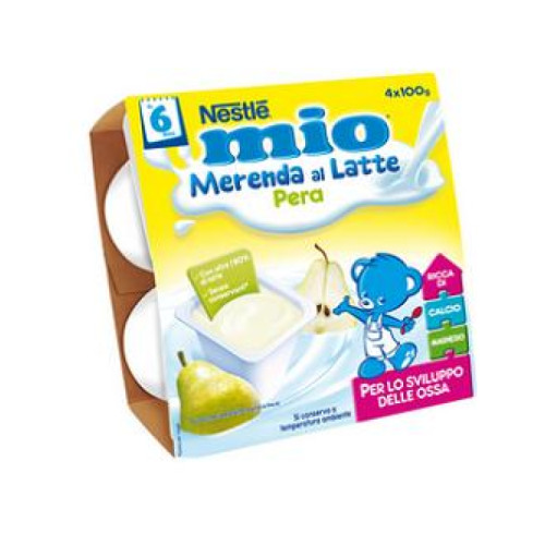 Mio merenda pera 4 x 100 g
