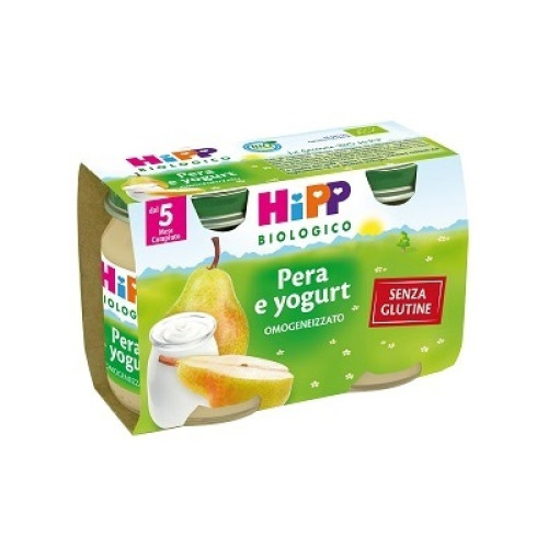 Hipp bio hipp bio omogeneizzato pera yogurt 2x125 g