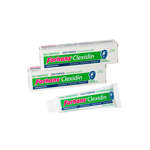 Forhans clexidin collutorio in gel alla clorexidina 0,30% 30