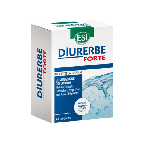 Esi diurerbe forte 40 tavolette senza glutine