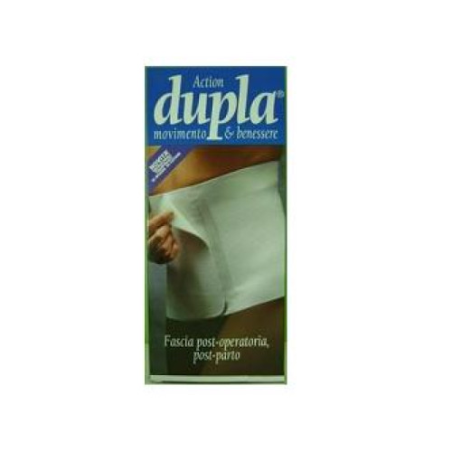 Fascia postoperatoria e postparto dupla colore bianco misura 2