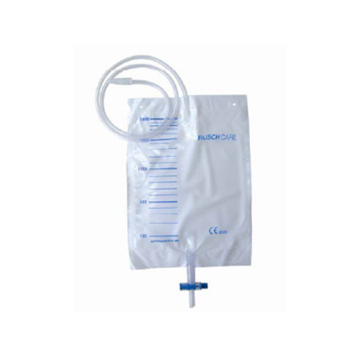 Sacca di drenaggio letto per incontinenza 2000ml in pvc con valvola di non ritorno e scarico sterile con tubo di raccordo130cm 75 pezzi riutilizzabile