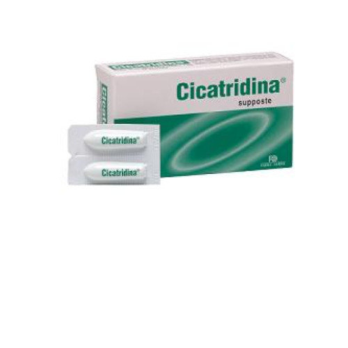 Cicatridina supposte 10 pezzi
