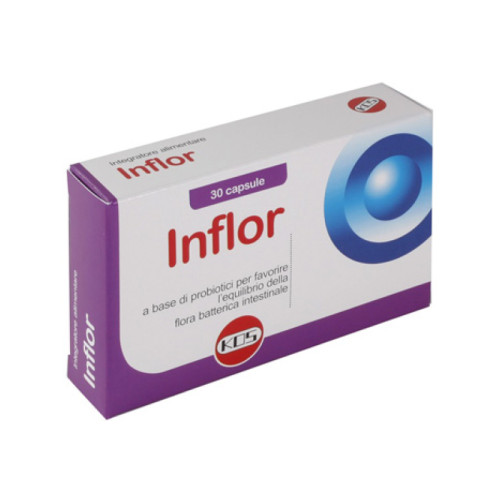 Inflor 30 capsule senza glutine e lattosio