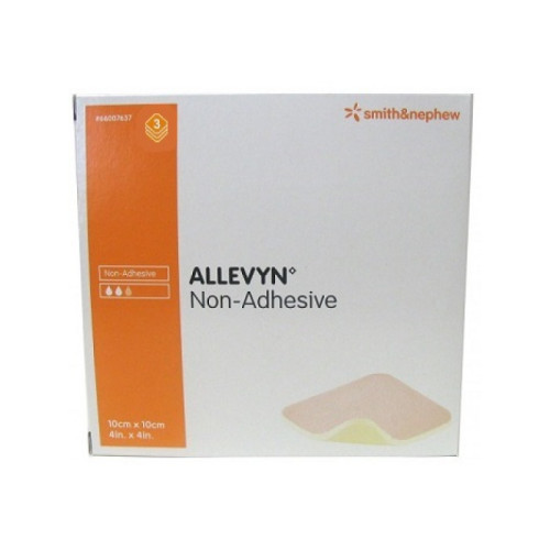 Medicazione idrocellulare sterile altamente assorbente non adesiva in schiuma di poliuretano 10x10cm 3 pezzi