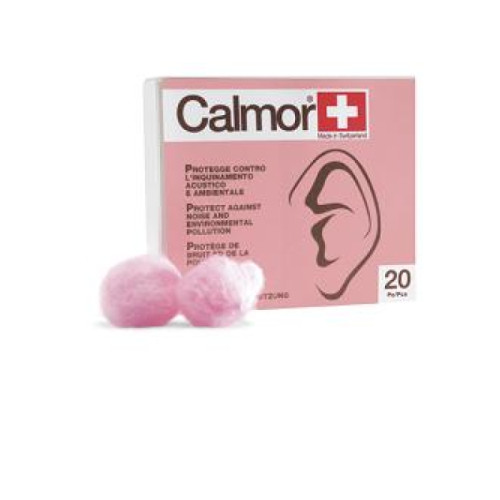 Tappo auricolare antisuono in cera naturale calmor 12 pezzi codice articolo 22038