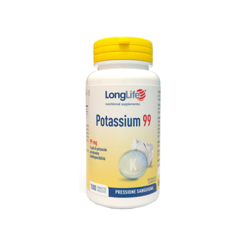 Longlife potassium 99 100 tavolette rivestite