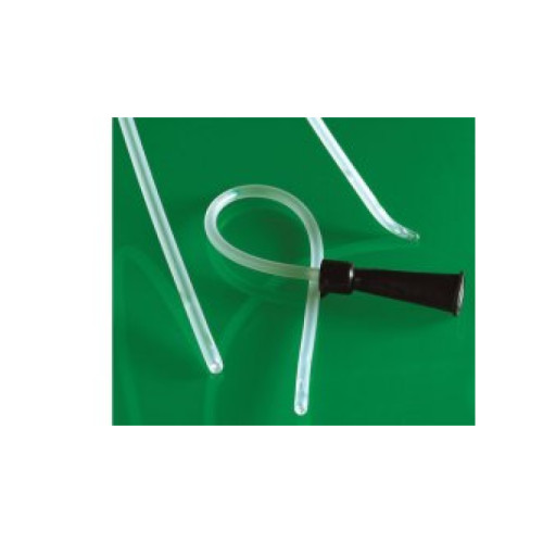 Catetere uretrale nelaton femminile ch8 lunghezza 18 cm prodotto in pvc medicale con punta distale arrotondata atraumatica