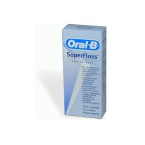 Oralb superfloss filo interdentale 50 fili