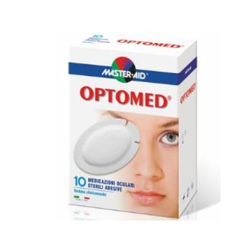 Garza oculare medicata master-aid optomed super 10 pezzi