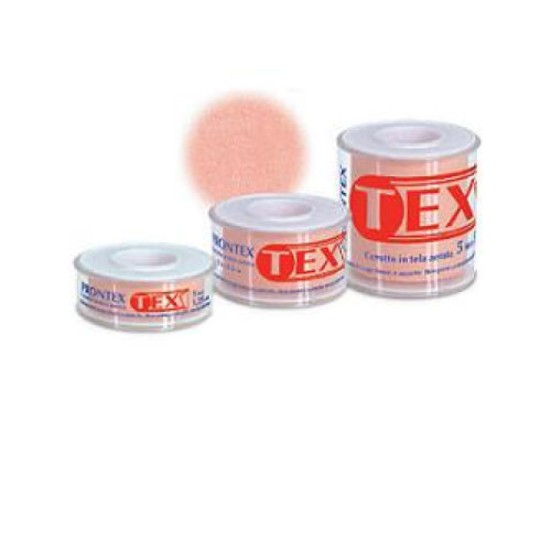 Cerotto prontex pex tela 500x2,5 cm 1 confezione