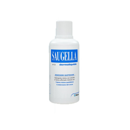 Saugella dermoliquido ph 3,5 detergente intimo benessere quotidiano 500 ml