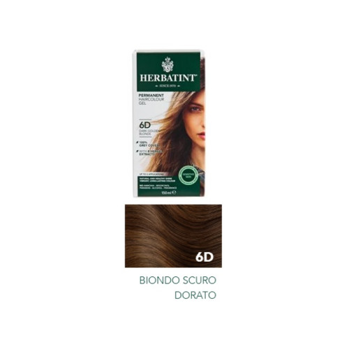 Herbatint 6d biondo scuro dorato 150 ml