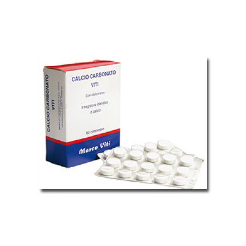 Calcio carbonato viti 60 compresse