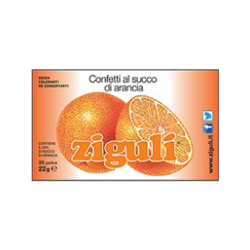Ziguli arancia 36 palline 22 g