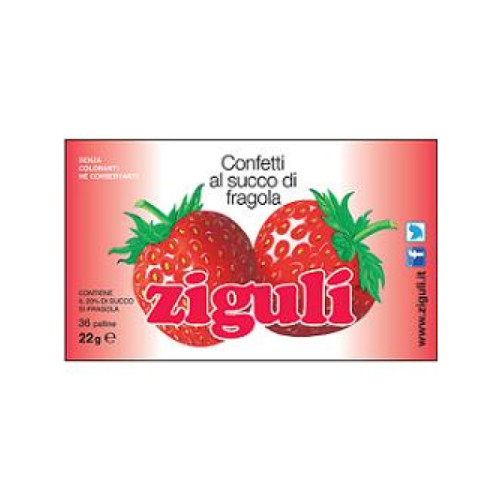 Ziguli fragola 36 palline 22 g