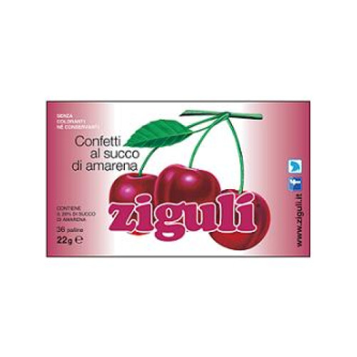 Ziguli amarena 36 palline 22 g