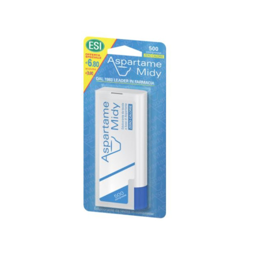 Esi aspartame midy 500 compresse con dispenser