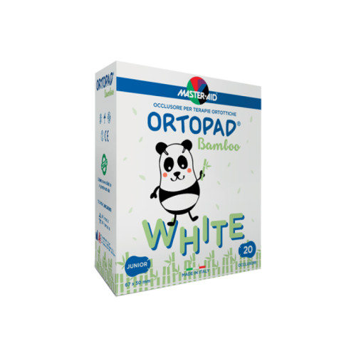 Cerotto oculare per ortottica ortopad bianco junior 50 pezzi