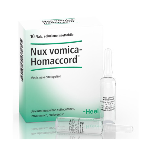 Heel nux vomica homaccord 10 fiale