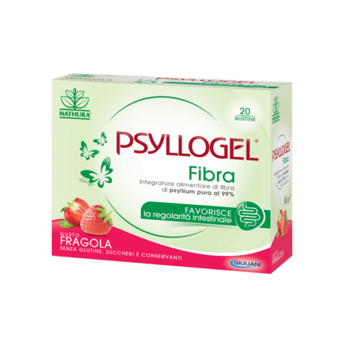 Psyllogel fibra fragola 20 bustine
