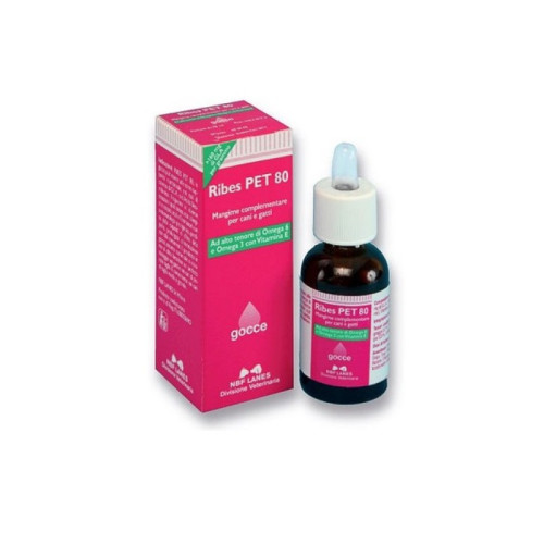 Ribes pet 80 gocce olio 25 ml con contagocce