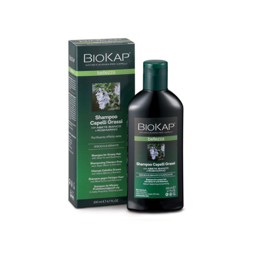 Biokap bellezza shampoo capelli grassi 200 ml biosline