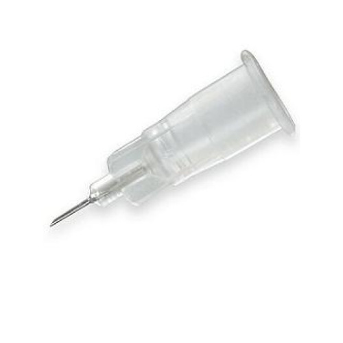 Ago pic sterile monouso per mesoterapia in blister singolo pell pack cono luer lock parete sottile e trattamento siliconico anti/attrito gauge0,40x6mm 1 pezzo