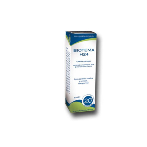 Biotema h24 crema acido glicolico 10% 50 ml