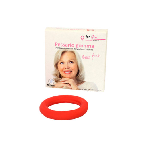 Pessario in gomma monopaziente misura 60mm per contenzione del prolasso uterino 1 pezzo