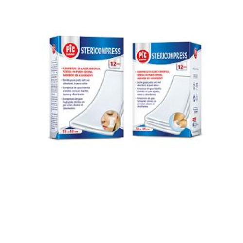 Garza idrofila soffix 18x40cm 12 pezzi