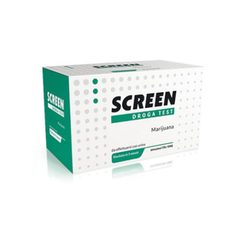 Screen droga test marijuana test antidroga con contenitore urina
