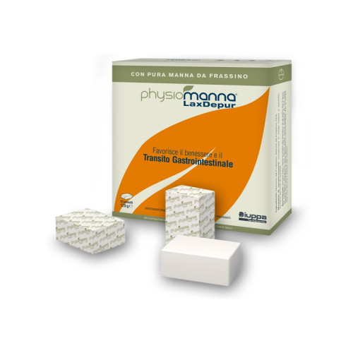 Physiomanna laxdepur mannite dufour 12 panetti solubili da 10 g