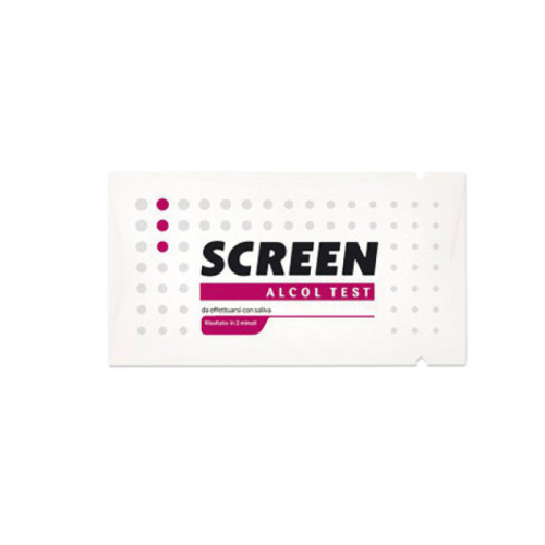 Screen alcol test saliva