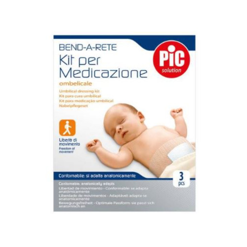 Kit medicazione benda a rete ombelicale