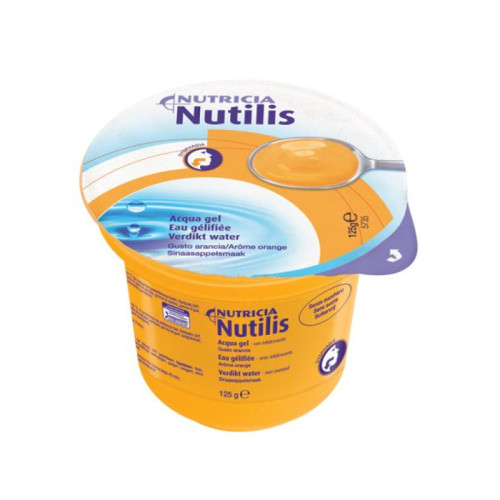 Nutilis aqua gel arancia 125 g 12 pezzi