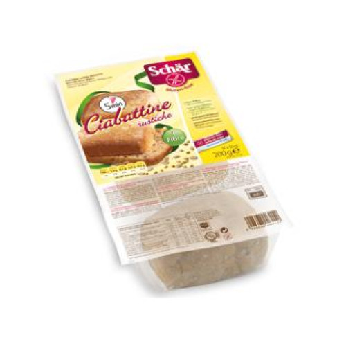 Schar ciabattine rustiche senza lattosio 200 g