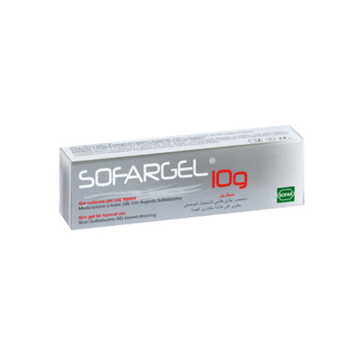 Sofargel gel con sulfadiazina argentica 10 g