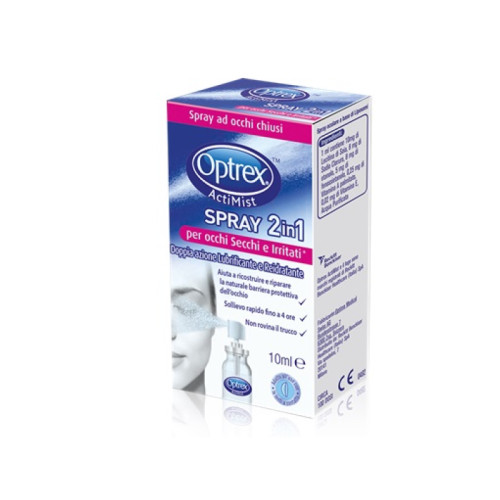 Spray oculare optrex actimist 2in1 occhi secchi e irritati 1 pezzo