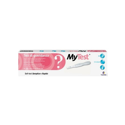 Test di gravidanza rapido hcg mytest 2 pezzi