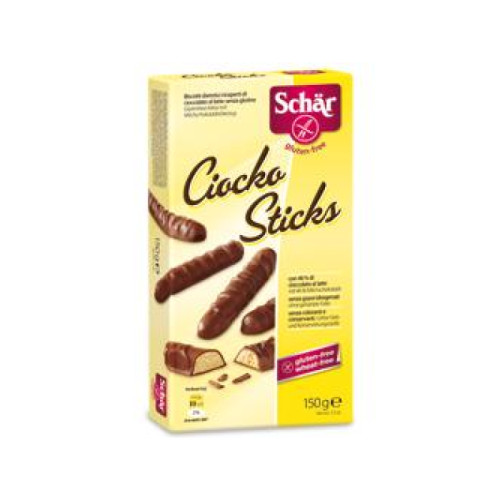 Schar ciocko stick ricoperti di cioccolato al latte 150 g
