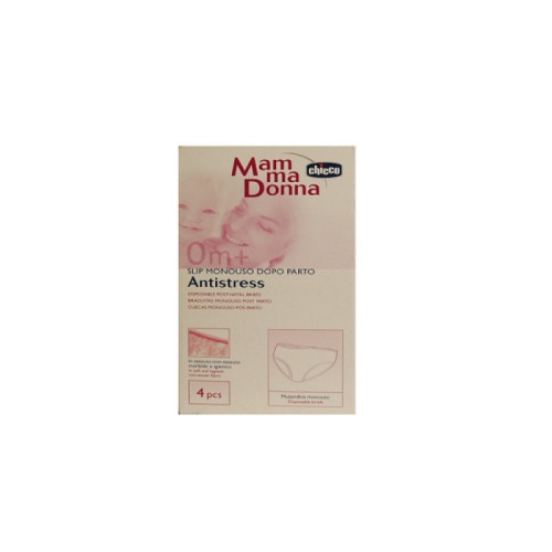 Chicco mamma donna slip tessuto non tessuto misura 3 4 pezzi