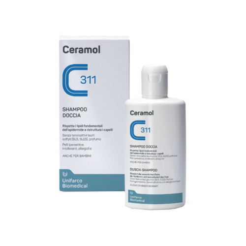 Ceramol shampoo doccia flacone 200 ml