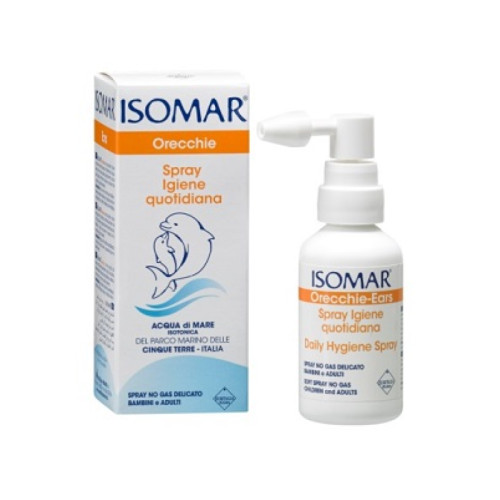 Isomar orecchie acqua di mare spray no gas per irrigazione dell'orecchio 50ml