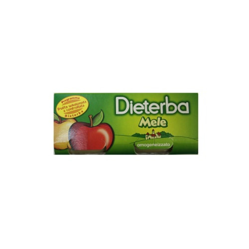 Dieterba omogeneizzato mela 3 pezzi 80 g