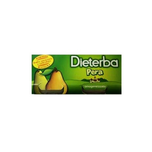 Dieterba omogeneizzato pera 3 pezzi 80 g