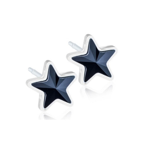 Blomdahl gioiello mp star 6mm jet