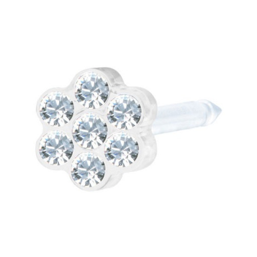 Blomdahl foralobo mp daisy 5mm crystal