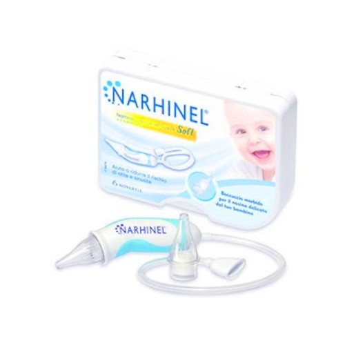 Aspiratore nasale narhinel soft 1 pezzo + 2 ricambi