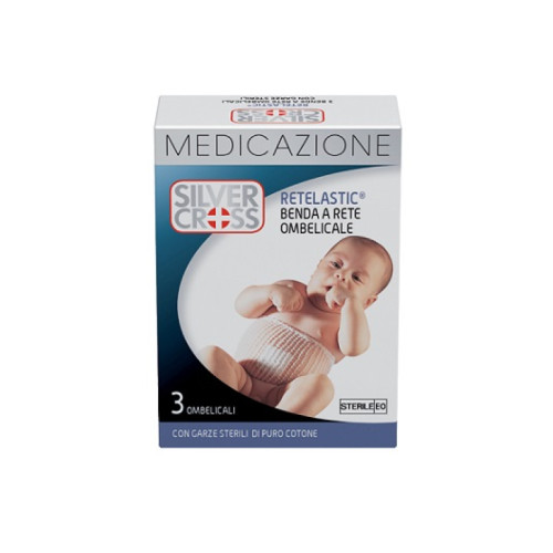 Silver cross retelastic medicazione ombelicale 3 pezzi
